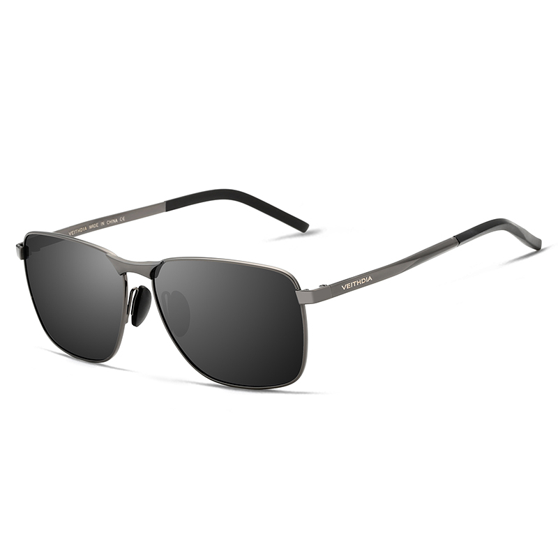 Mens Vintage Square Sunglasses 