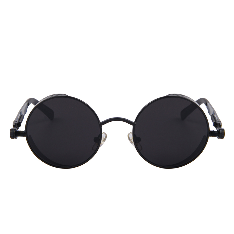 Vintage Steampunk Round Women's Sunglasses - SunglassesMe